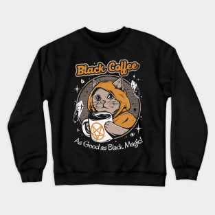 Black Coffee - Cats Magic Crewneck Sweatshirt